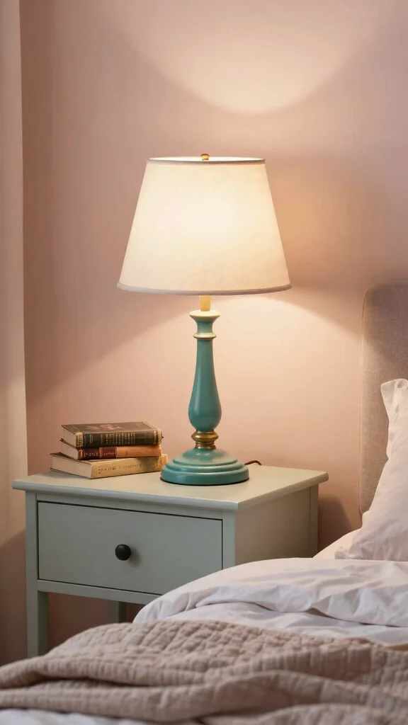 10 Bed Side Lamp Ideas for a Relaxing and Practical Bedroom Glow - 6. Vintage Finds: Upcycled Charm 1