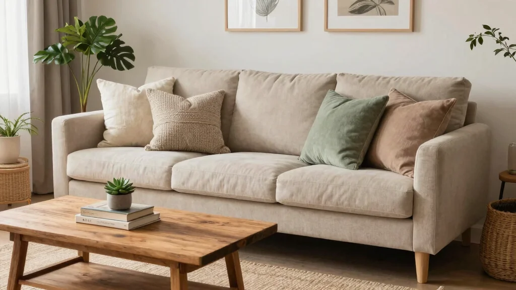 10 Beige Couch Pillow Ideas for a Neutral and Cozy Living Room Style