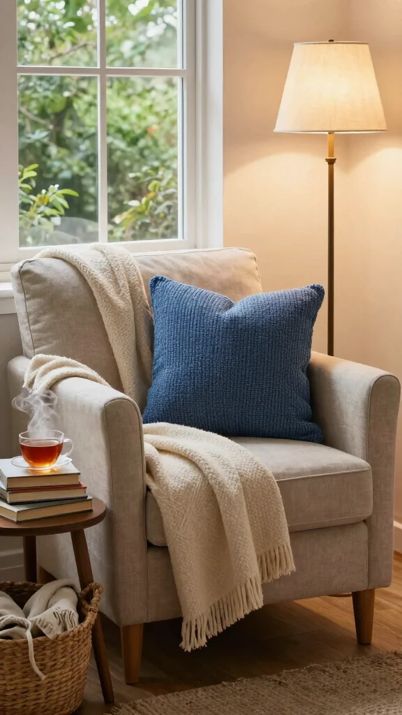 10 Blue Pillow Covers Ideas to Brighten Up Your Sofa or Bed - 4. Textured Knit Covers 1