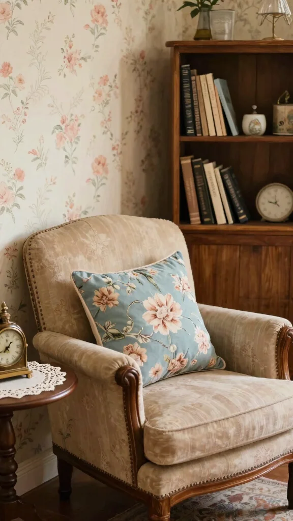 10 Blue Pillow Covers Ideas to Brighten Up Your Sofa or Bed - 7. Vintage-Inspired Patterns 1