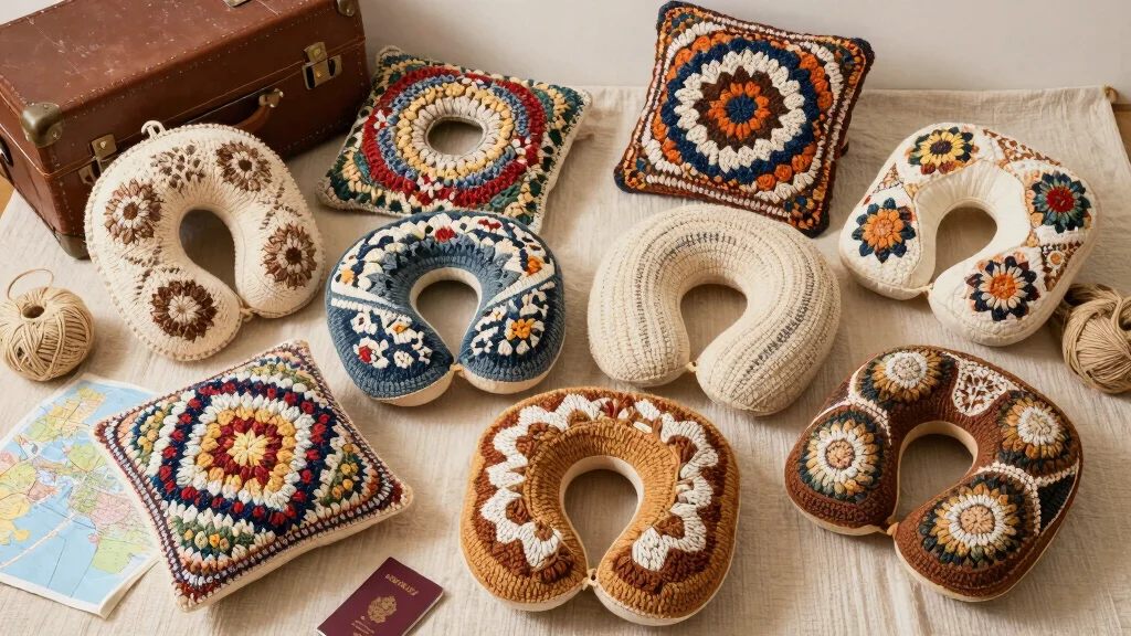 10 Crochet Neck Pillow Ideas for Handmade Comfort and Travel Support