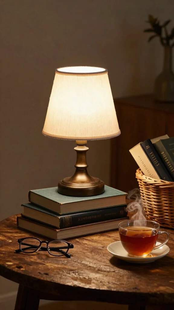 10 DIY Table Lamp Ideas for Easy and Stylish Handmade Decor - 2. Vintage Book Lamp 1
