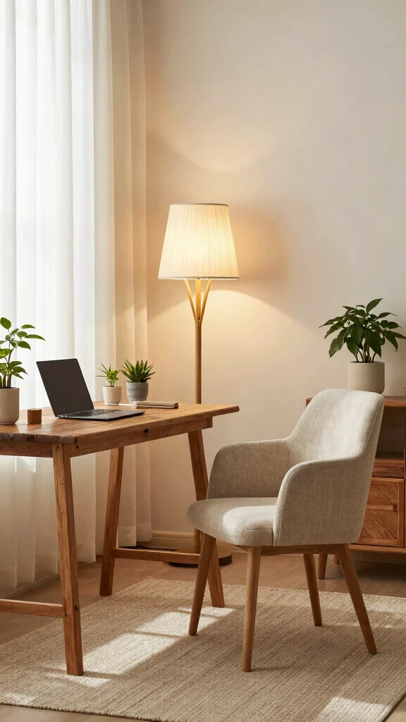 10 Floor Lamp 3D Warehouse Ideas for Modern Interior Visualization Projects - 2. Elegant Bamboo Designs 1