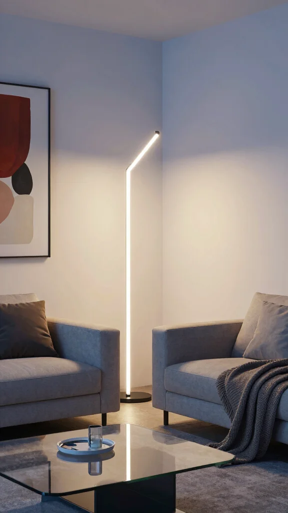 10 Floor Lamp 3D Warehouse Ideas for Modern Interior Visualization Projects - 5. LED Innovations 1