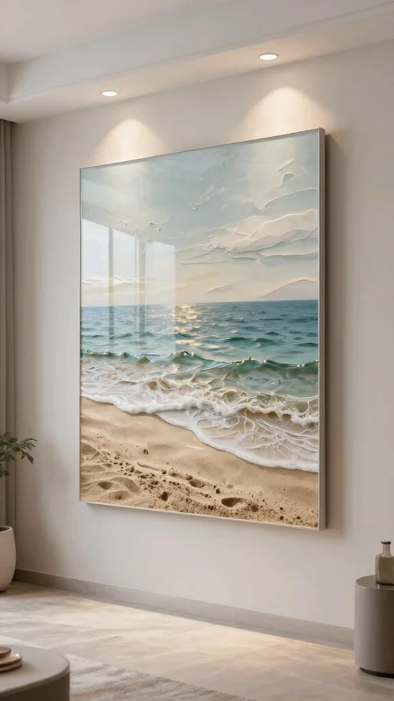 10 Fused Glass Wall Art Ideas for Colorful and Eye-Catching Wall Decor - 9. Layered Textures 1