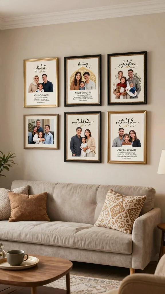 10 Islamic Wall Art Printable Ideas for Beautiful and Simple Styling - 10. Customizable Art 1