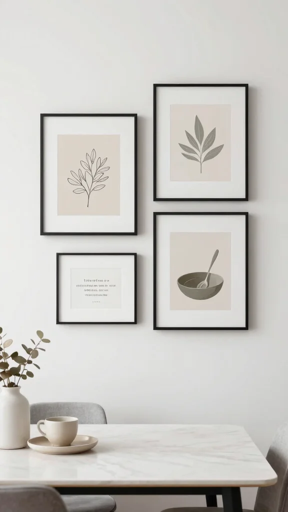 10 Kitchen Wall Art Printables for Easy and Budget-Friendly Decor - 6. Minimalist Kitchen Art 1