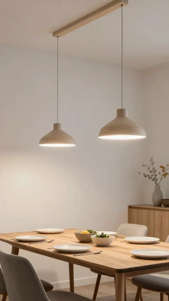 10 Light Lamp Design Ideas for Modern and Eye-Catching Interiors - 6. Minimalist Pendant Lights 1