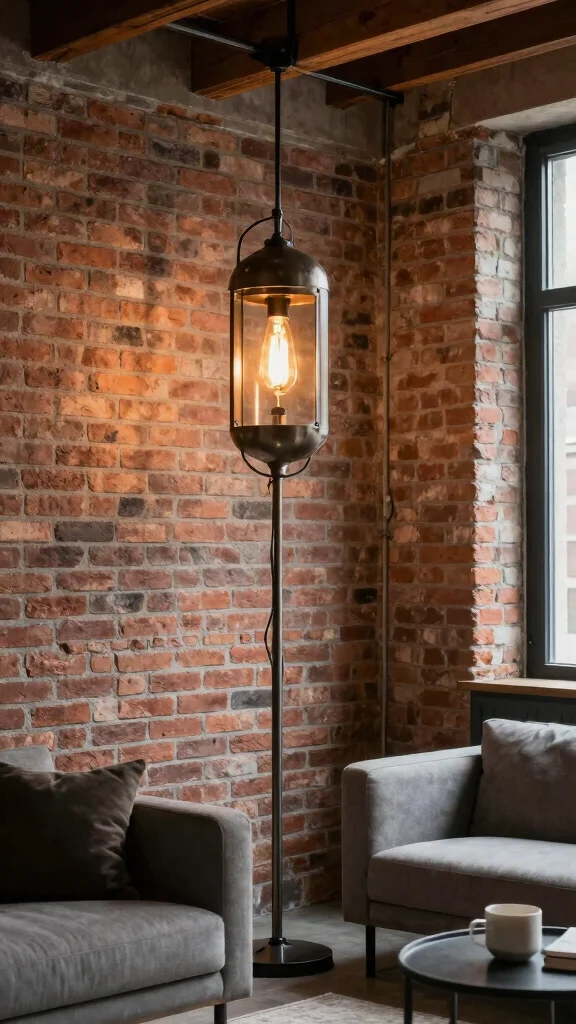 10 Light Lamp Design Ideas for Modern and Eye-Catching Interiors - 8. Industrial Style Lamps 1