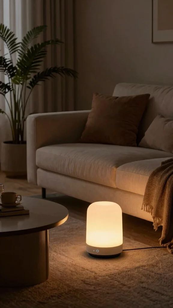10 Light Lamp Design Ideas for Modern and Eye-Catching Interiors - 9. Smart Lamps with Eco Settings 1