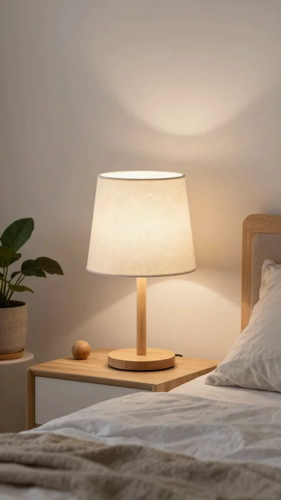 10 Small Table Lamp Ideas for Compact and Cozy Corners - 6. Scandinavian Table Lamp 1