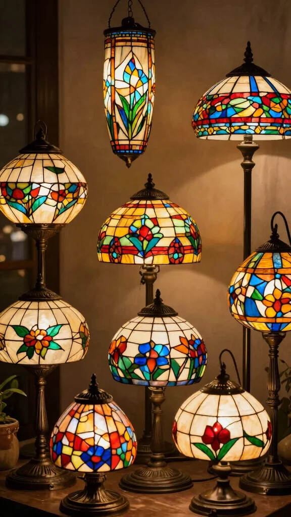 10 Stained Glass Lamp Shades Ideas for Colorful and Elegant Lighting - Conclusion 1