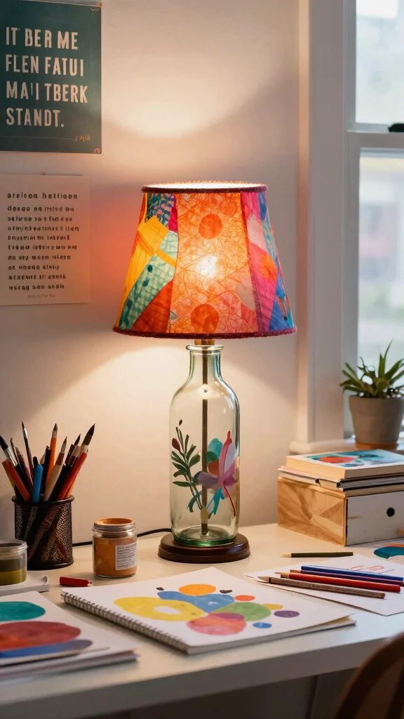 10 Table Lamp 3D Warehouse Ideas for Stylish Interior Modeling Inspiration - 10. Unique Upcycled Lamp Designs 1