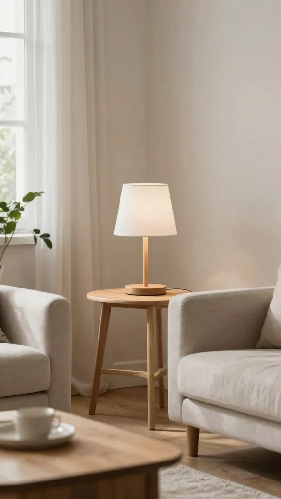 10 Table Lamp 3D Warehouse Ideas for Stylish Interior Modeling Inspiration - 8. Minimalist Scandinavian Lamp 1