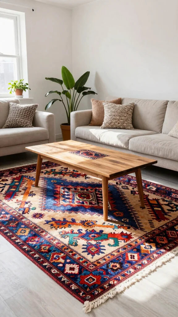 11 Arabic Rug Pattern Ideas for Traditional and Artistic Design Inspiration - 4. Classic Kilim Patterns 1