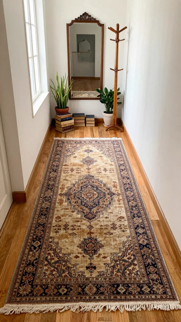 11 Arabic Rug Pattern Ideas for Traditional and Artistic Design Inspiration - 9. Vintage Allure 1