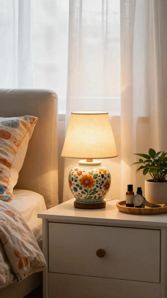 11 Bed Side Table Lamp Ideas for a Cozy and Functional Bedroom Setup - 3. Ceramic Table Lamps 1
