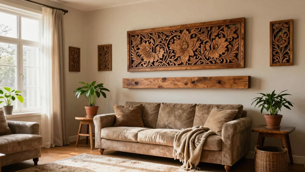 11 Carved Wood Wall Art Ideas for Warm and Timeless Decor
