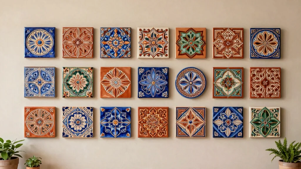 11 Ceramic Wall Art Tiles Ideas for Stylish and Decorative Wall Accents