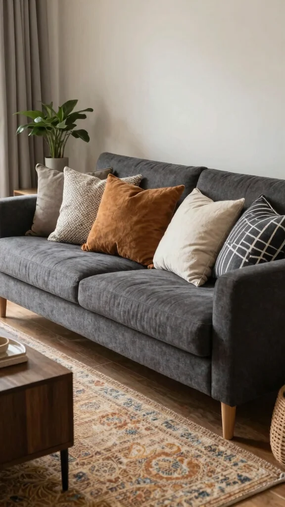 11 Dark Grey Couch Pillow Ideas to Make Your Living Room Feel More Inviting - Conclusion 1