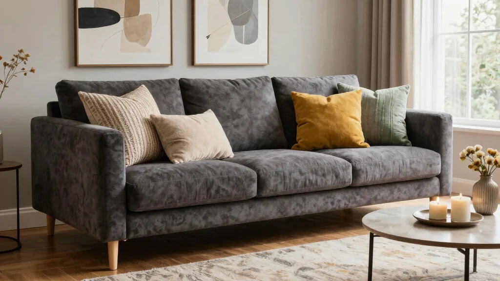 11 Dark Grey Couch Pillow Ideas to Make Your Living Room Feel More Inviting