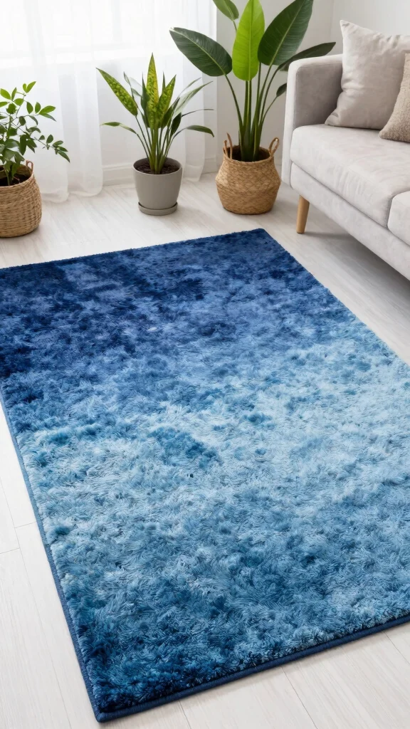 11 Easy Rug Tufting Designs for Beginners Who Want Stylish Results - 8. Gradient Bliss 1