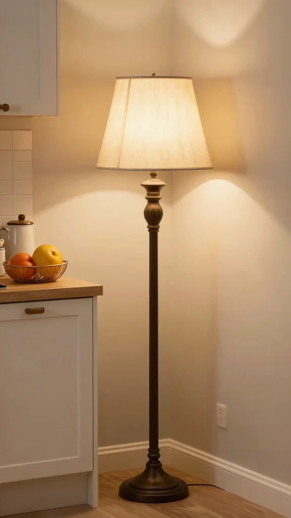 11 Kitchen Counter Lamp Ideas to Brighten Up Your Cooking Space - 8. Vintage-inspired Floor Lamps 1