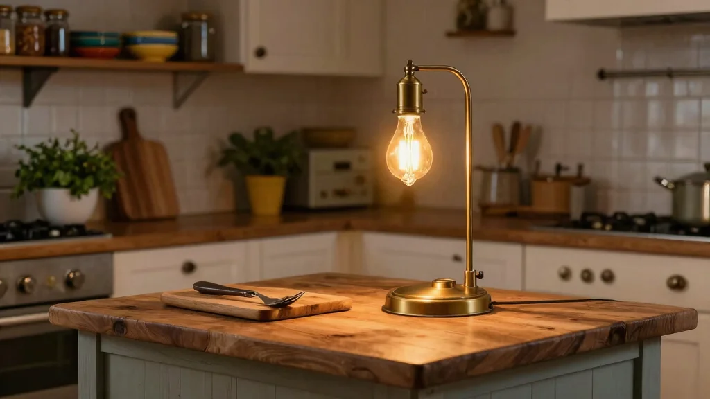 11 Kitchen Counter Lamp Ideas to Brighten Up Your Cooking Space