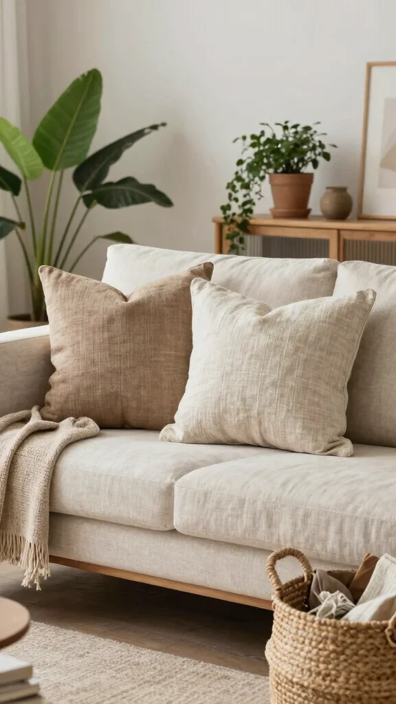 11 Linen Pillow Covers Ideas for a Soft and Timeless Home Style - 10. Sustainable Choices for Eco-Friendly Style 1