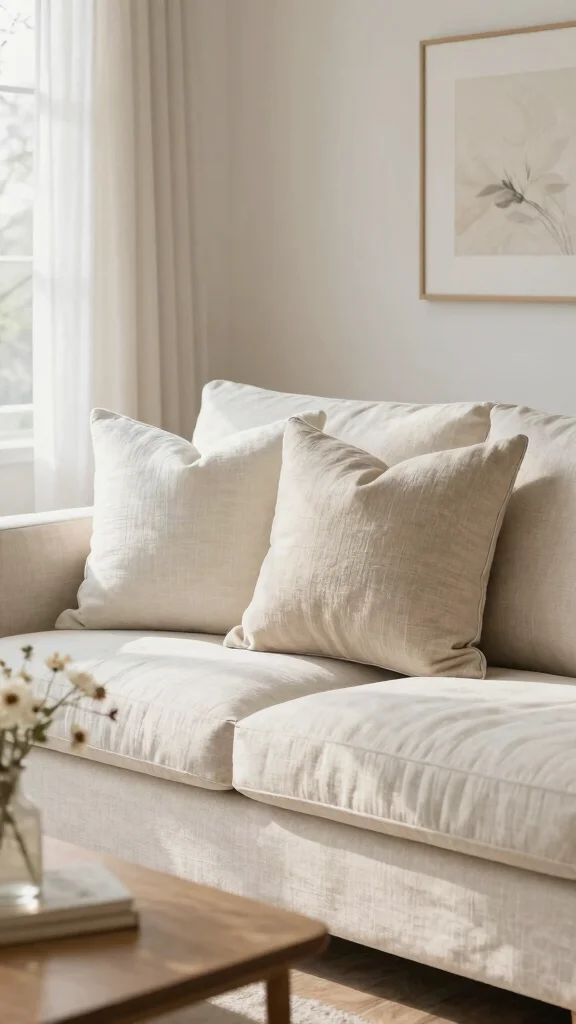 11 Linen Pillow Covers Ideas for a Soft and Timeless Home Style - 11. Seasonal Breathe with Neutral Hues 1