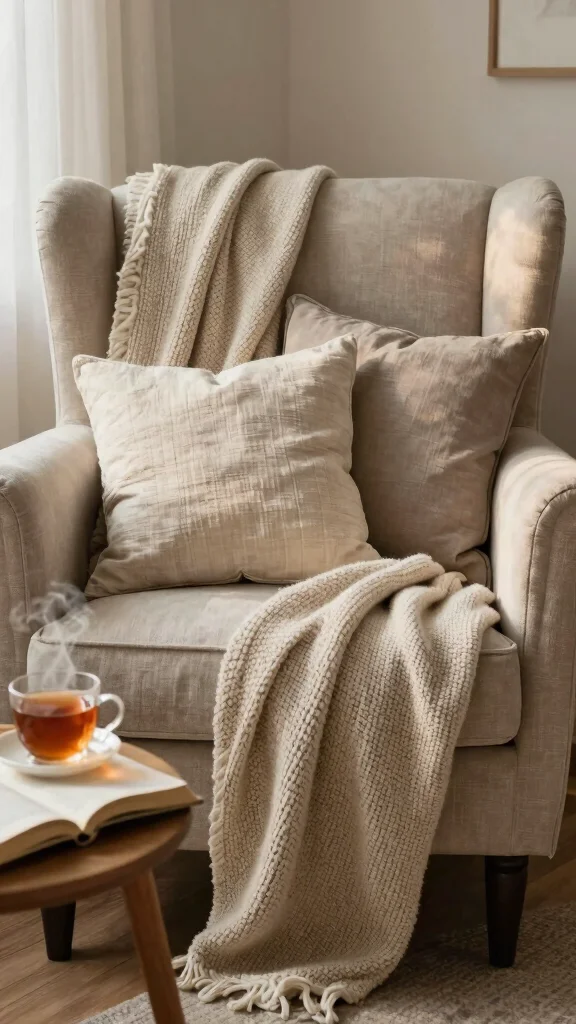 11 Linen Pillow Covers Ideas for a Soft and Timeless Home Style - 7. Textured Layers for Cozy Vibes 1