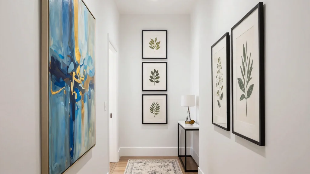 11 Long Vertical Wall Art Ideas for Narrow Walls That Need Impact