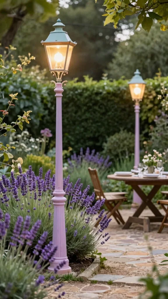 11 Outdoor Lamp Post Ideas to Add Charm and Light to Your Exterior - 5. French Country Flair 1