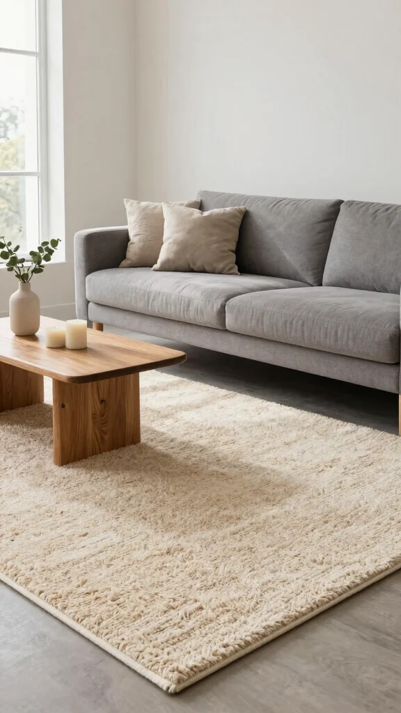 11 Rug Layering Living Room Ideas for Added Texture and Depth - 2. Layering with Neutrals 1