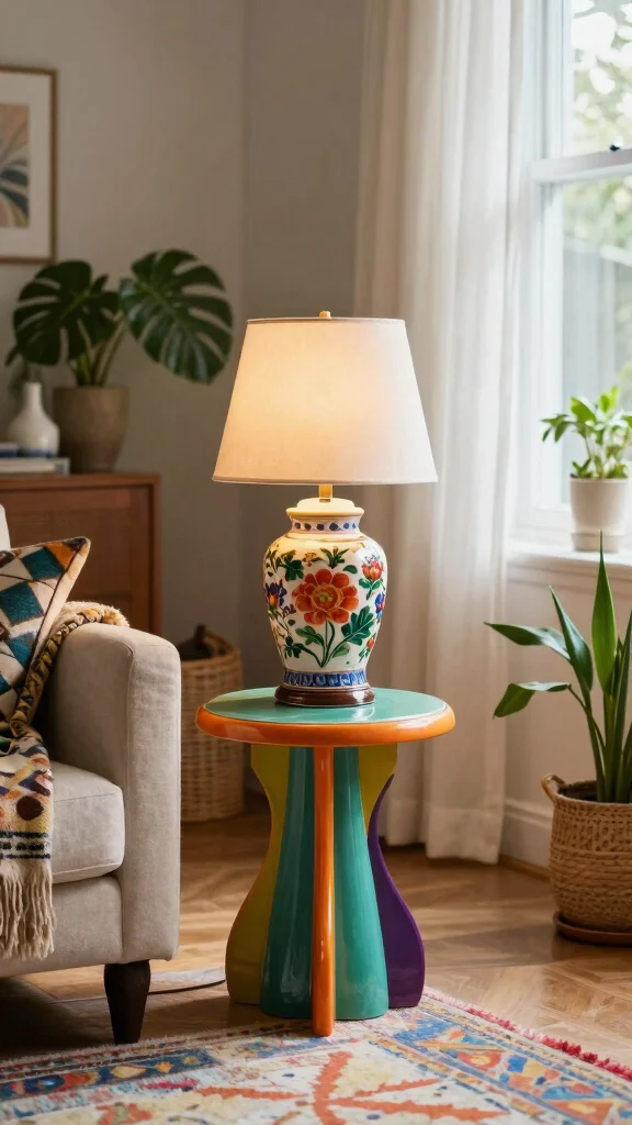 11 Vintage Table Lamp Ideas for Timeless Charm and Warm Lighting - 5. Ceramic Base Lamps 1