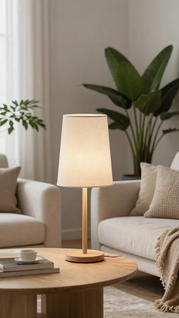 11 Vintage Table Lamp Ideas for Timeless Charm and Warm Lighting - 9. Scandinavian Style Lamps 1