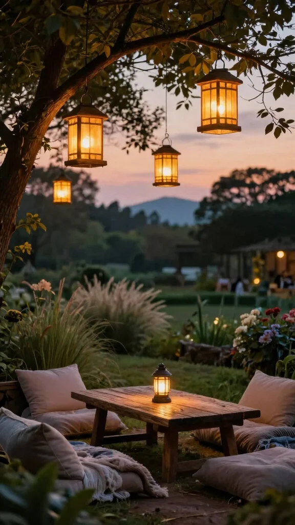 11 Wood Lamp Design Ideas for Warm and Natural Home Lighting - 10. Outdoor Wood Lanterns 1