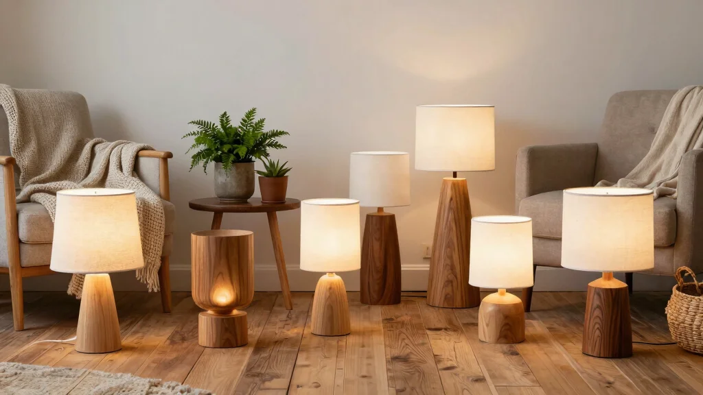 11 Wood Lamp Design Ideas for Warm and Natural Home Lighting