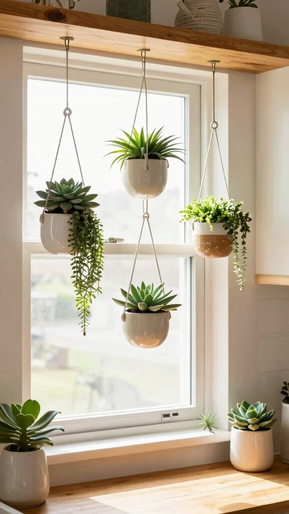 12 Ceramic Wall Art Sculpture Ideas for a Modern Handmade Look - 10. Hanging Planter Sculptures 1