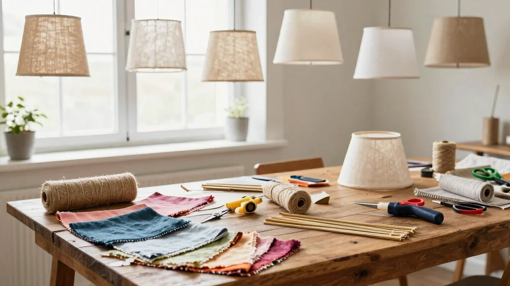12 DIY Hanging Lamp Shade Ideas to Add Character to Your Space