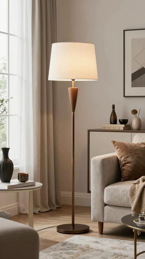 12 Mid Century Modern Floor Lamp Ideas for a Timeless and Stylish Living Room - 11. Customizable Lamps 1