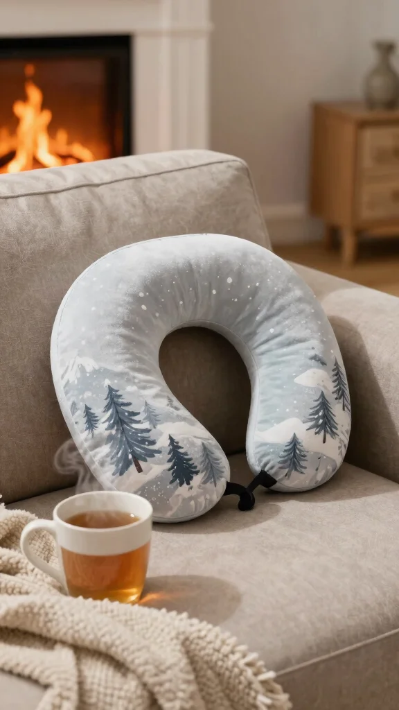 12 Neck Pillow Pattern Free Ideas for Comfortable and Easy DIY Projects - 10. Heated Neck Pillow 1