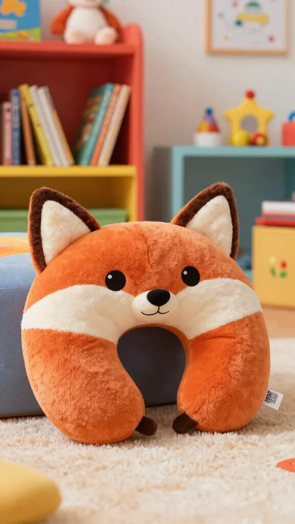 12 Neck Pillow Pattern Free Ideas for Comfortable and Easy DIY Projects - 12. Animal-Shaped Neck Pillow 1