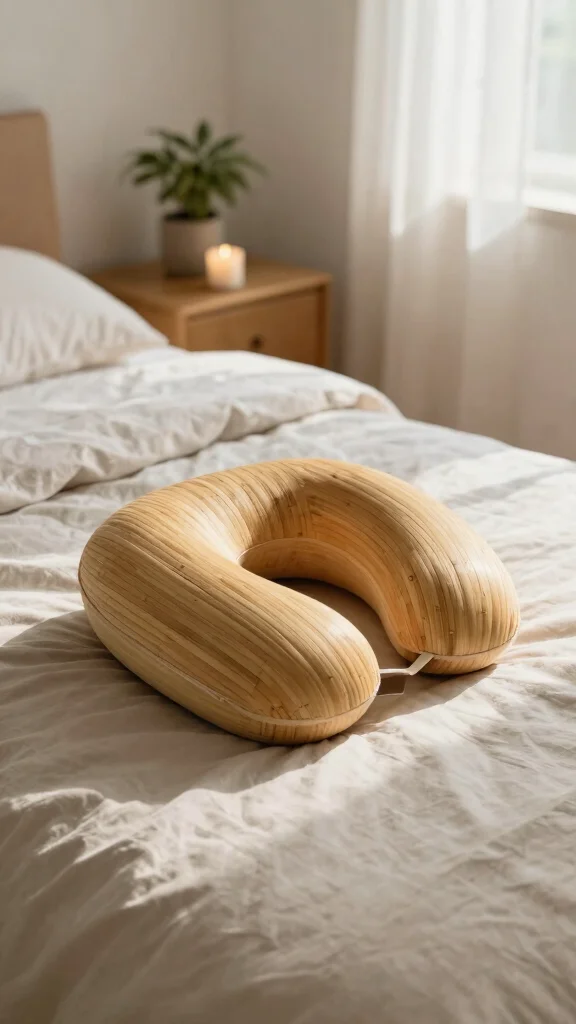 12 Neck Pillow Pattern Free Ideas for Comfortable and Easy DIY Projects - 4. Eco-Friendly Bamboo Pillow 1