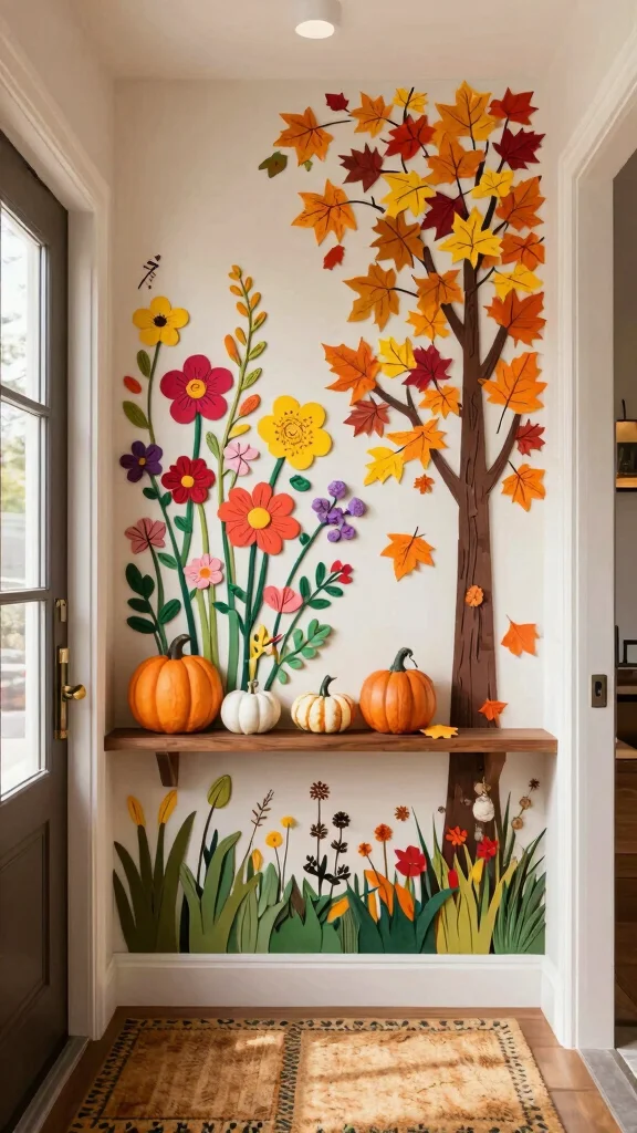 12 Paper Mache Wall Art Ideas for Creative and Lightweight DIY Decor - 6. Seasonal Decor Switch-ups 1