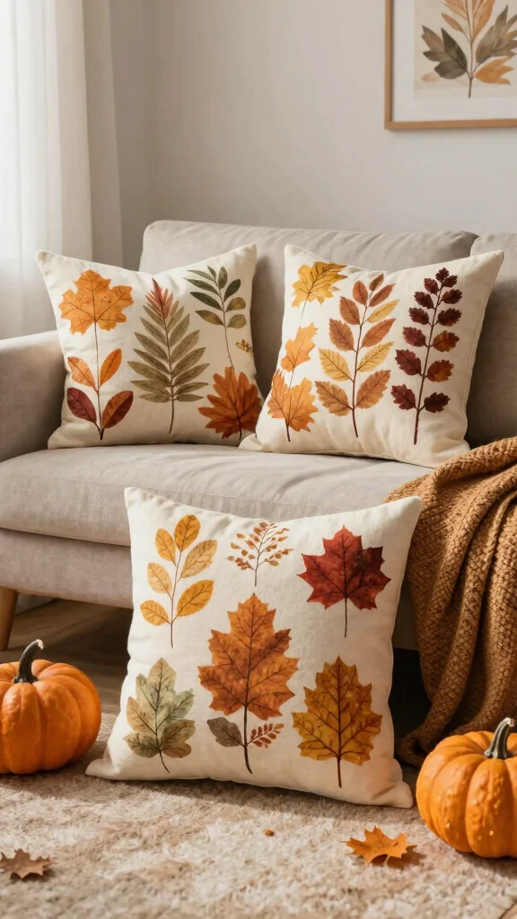 12 Pillow Covers Pattern Ideas for Beautiful and Creative DIY Decor - 10. Seasonal Themes 1
