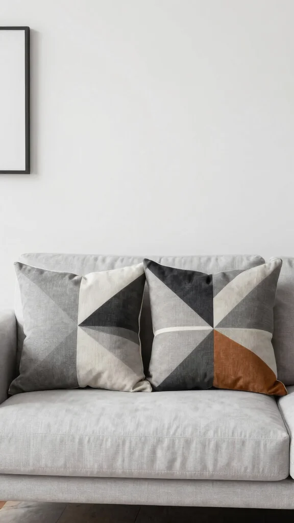12 Pillow Covers Pattern Ideas for Beautiful and Creative DIY Decor - 3. Geometric Wonders 1