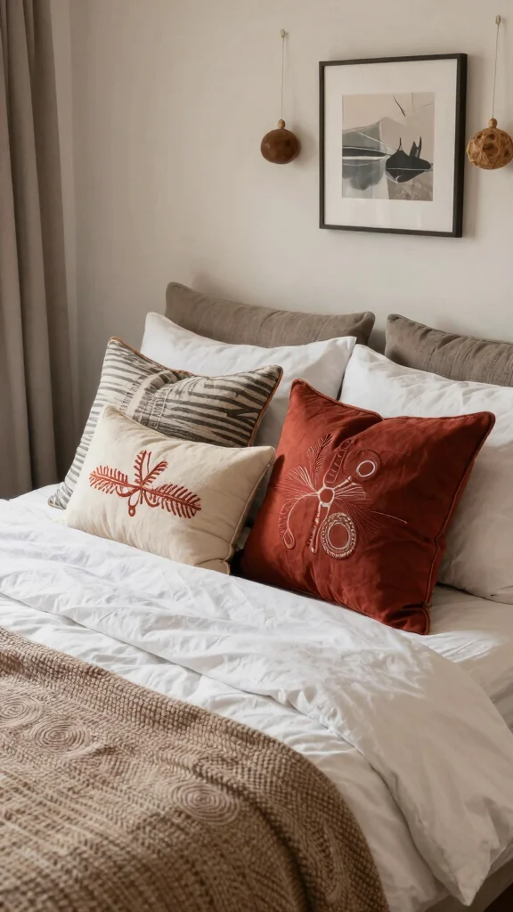 12 Pillow Placement on Bed Ideas for a Hotel-Inspired Bedroom Look - 12. Personalized Pillow Arrangements 1
