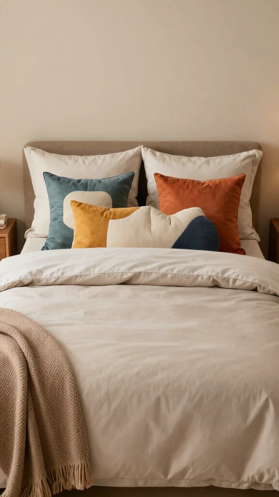 12 Pillow Placement on Bed Ideas for a Hotel-Inspired Bedroom Look - 2. The Layered Look 1