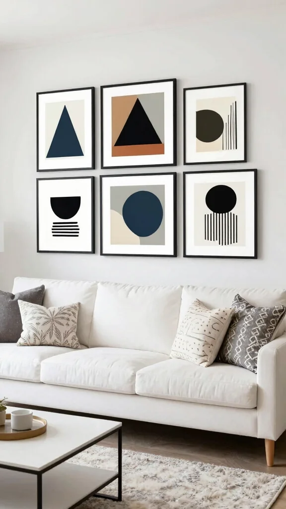 12 Printable Wall Art Decor Ideas for Instant Style on a Budget - 1. Abstract Geometric Designs 1